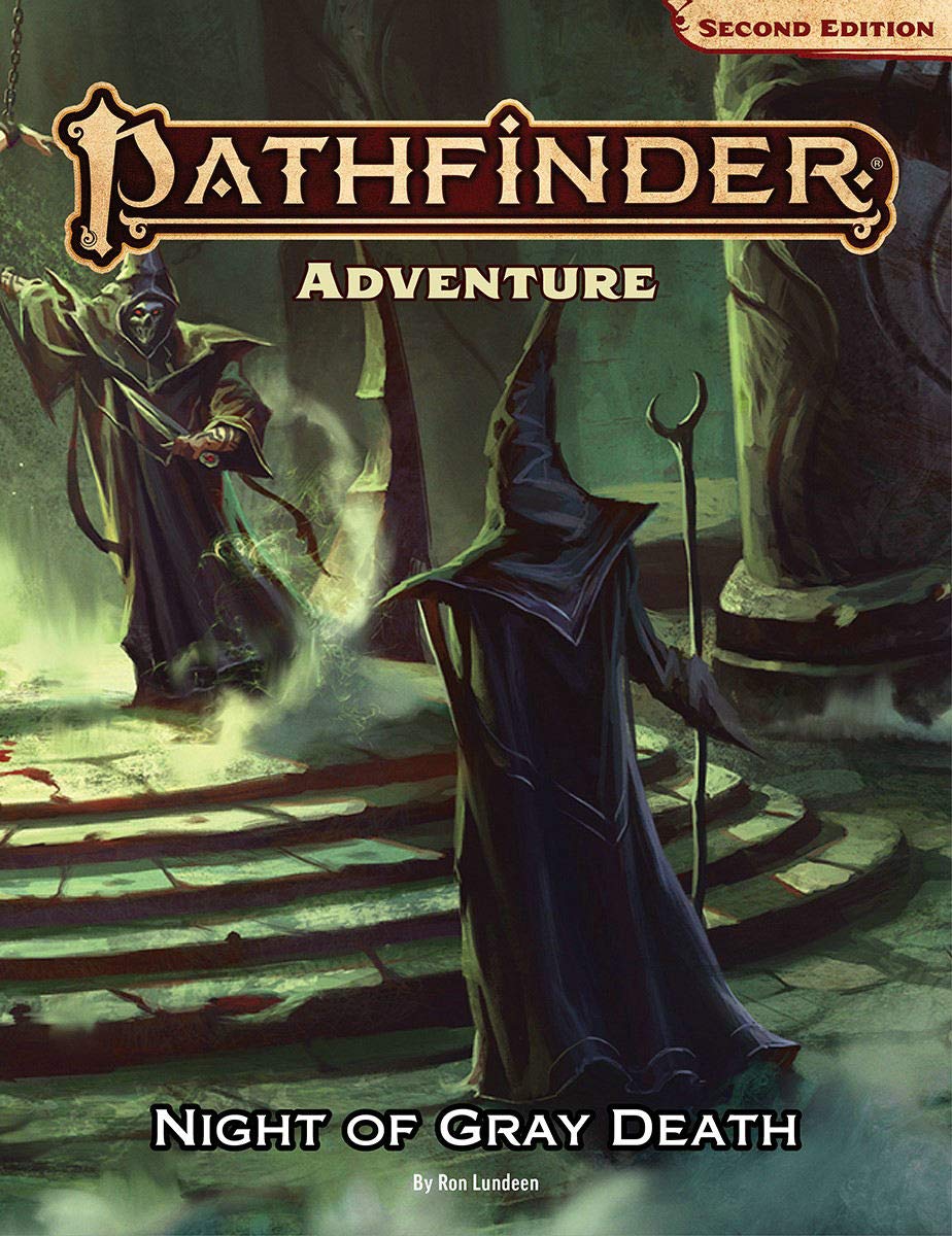 Levně Paizo Publishing Pathfinder Adventure: Night of the Gray Death (P2)