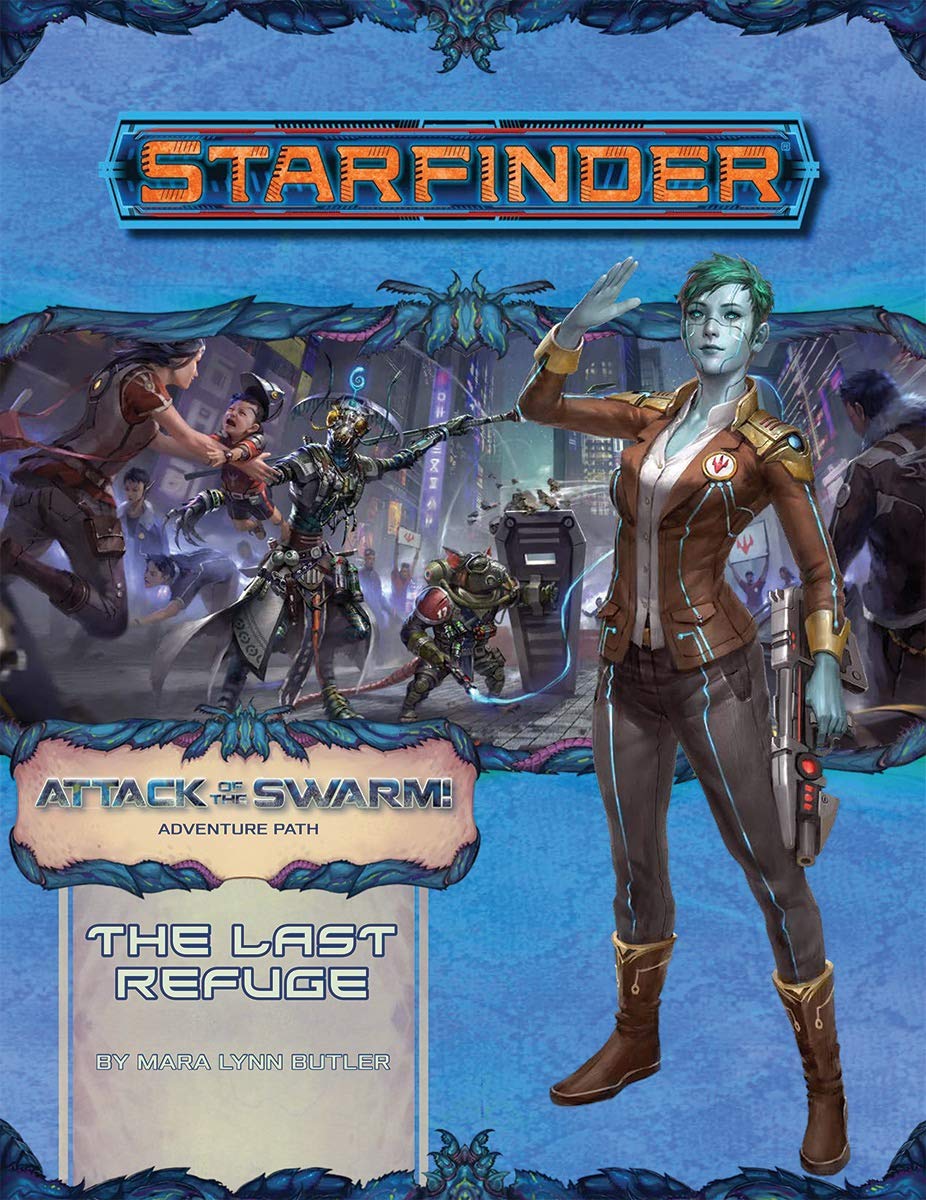 Levně Paizo Publishing Starfinder Adventure Path: The Last Refuge (Attack of the Swarm 2 of 6)