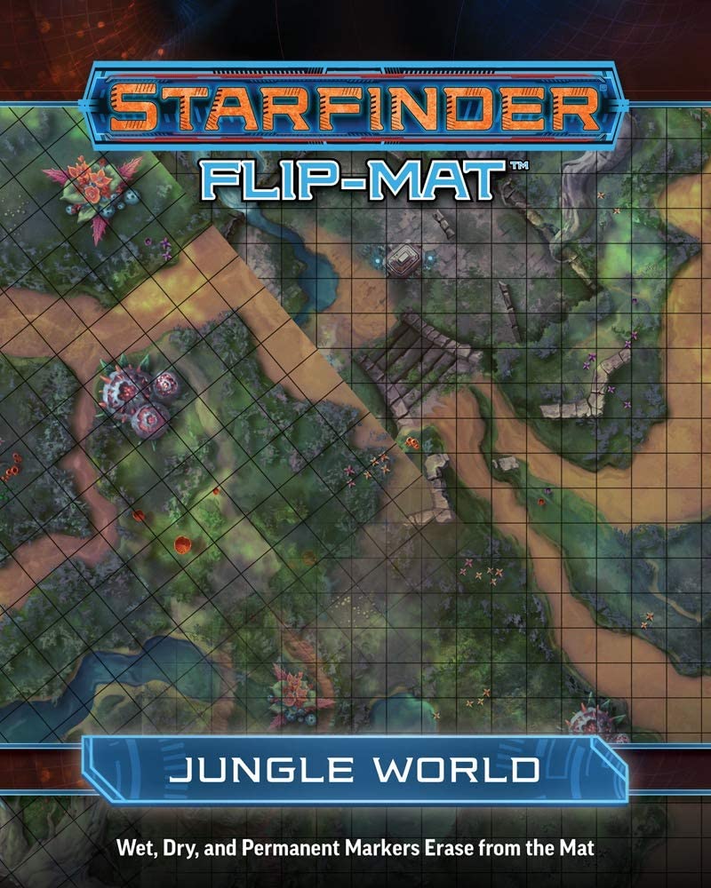 Levně Paizo Publishing Starfinder Flip-Mat: Starship: Jungle World