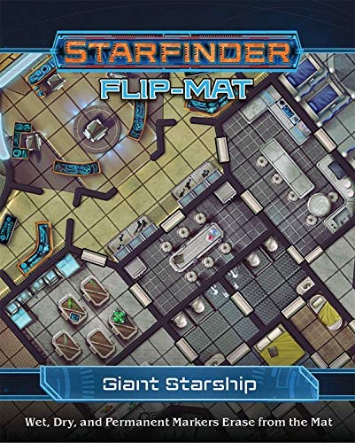 Levně Paizo Publishing Starfinder Flip-Mat: Giant Starship