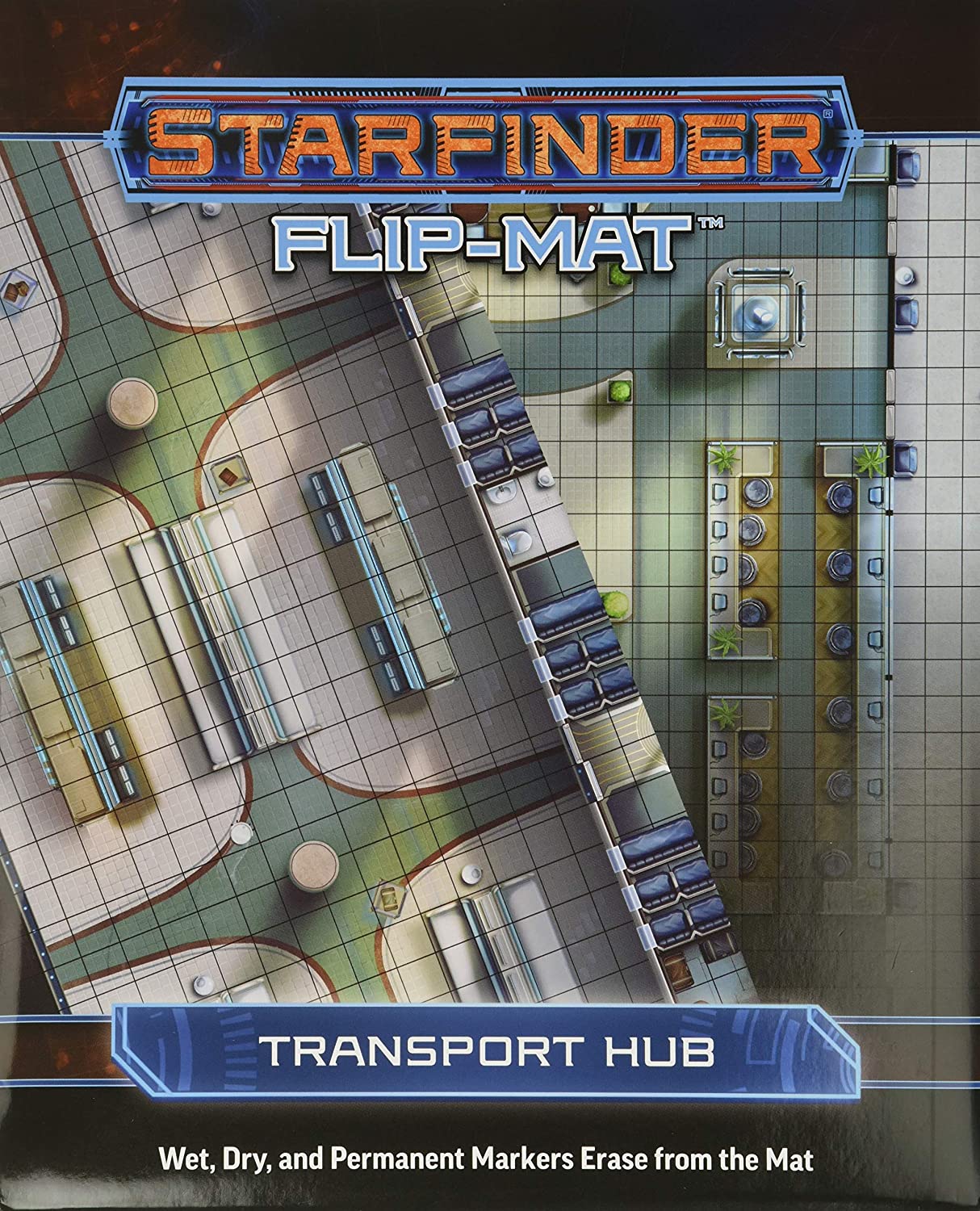 Levně Paizo Publishing Starfinder Flip-Mat: Transport Hub