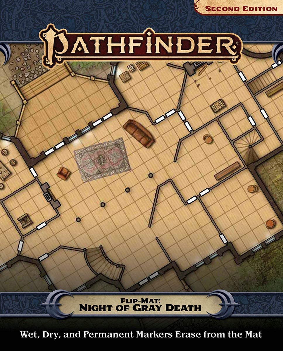 Levně Paizo Publishing Pathfinder Flip-Mat: Night of the Gray Death (P2)