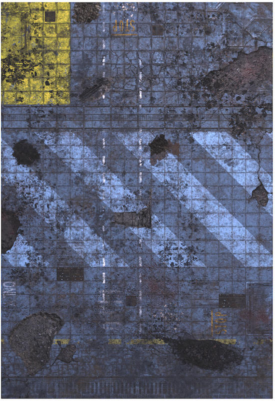 Levně Gamemat.eu Herní podložka 44"x30" (112x76 cm) - různé motivy Varianta: Cyberpunk