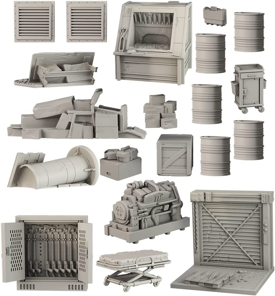 Mantic Games Terrain Crate: Abandoned Factory Obrázek