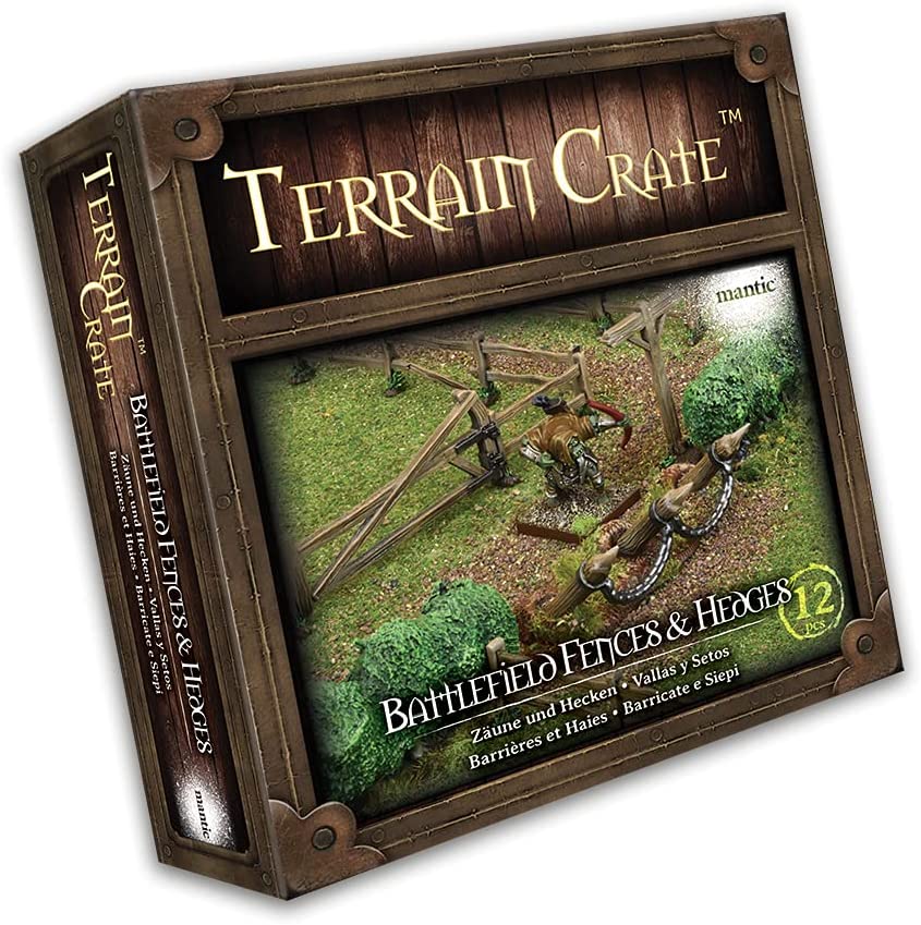 Levně Mantic Games Terrain Crate: Battlefield Fences & Hedges