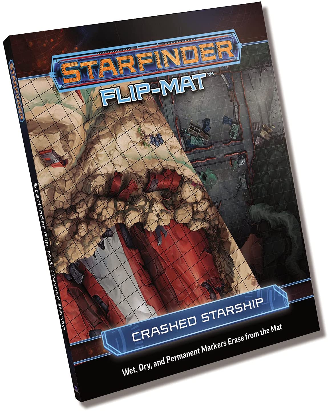 Levně Paizo Publishing Starfinder Flip-Mat: Crashed Starship