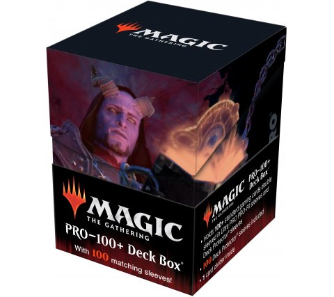 Ultra Pro UltraPro Deck Box 100+ Commander Adventures in the Forgotten Realms + 100ct sleeves V3 for Magic: The Gathering