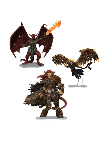 WizKids D&D Icons of the Realms Miniatures: Archdevils - Bael, Bel, and Zariel