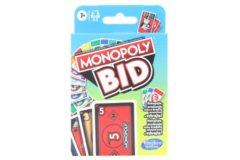 Levně Hasbro Gaming Karetní hra Monopoly BID