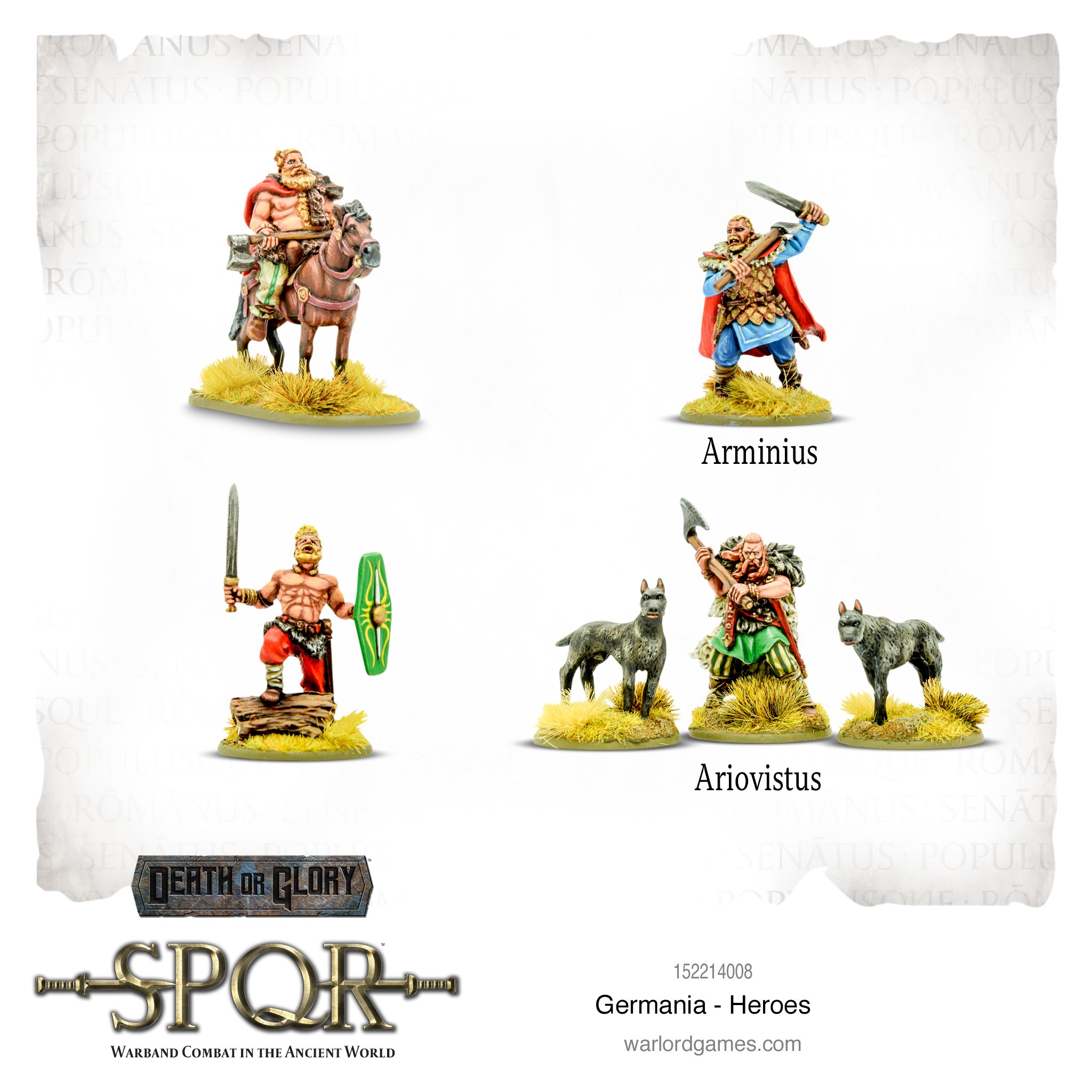 Warlord Games SPQR: Germania - Heroes Obrázek