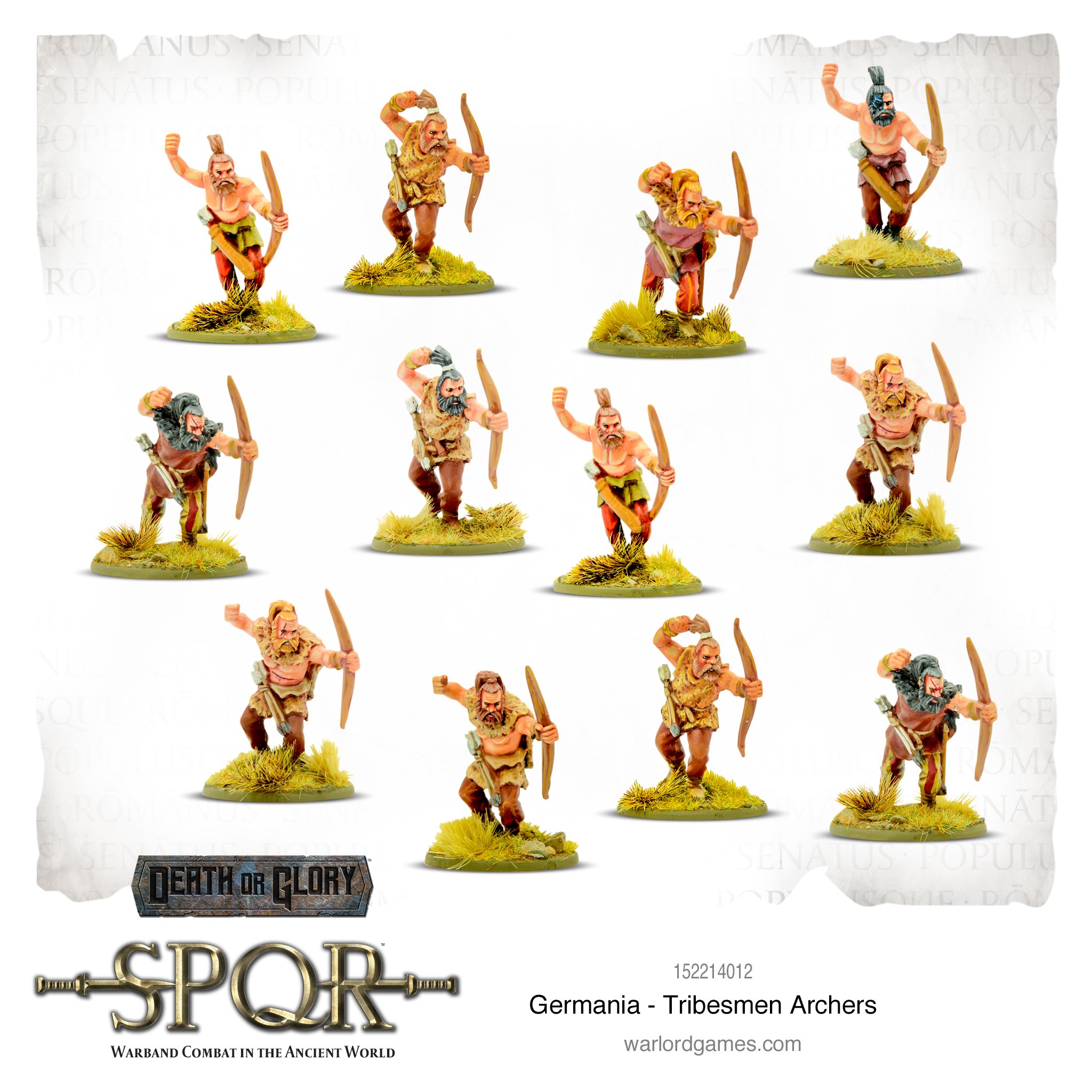Warlord Games SPQR: Germania - Tribesmen Archers Obrázek