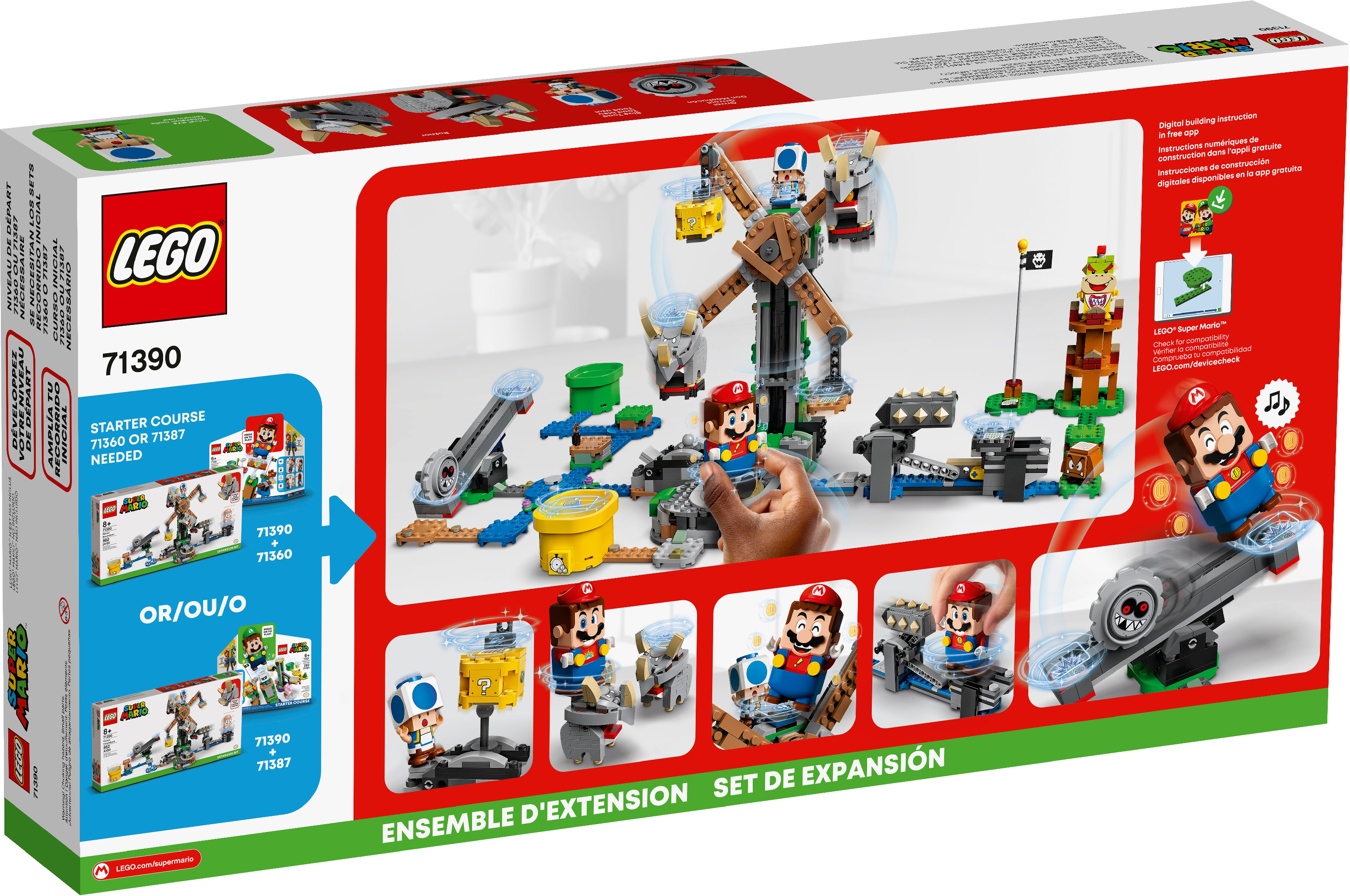 LEGO Boj s Reznorem – rozšiřující set 71390 Obrázek