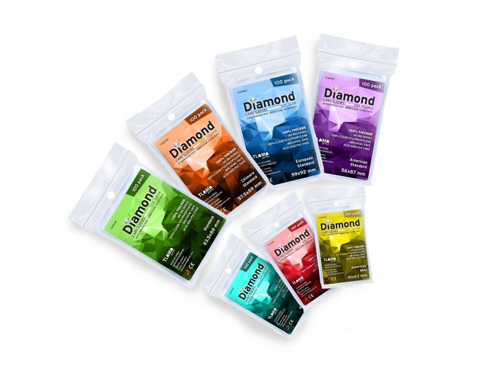 TLAMA games Ex Libris - set obalů Diamond pro hru