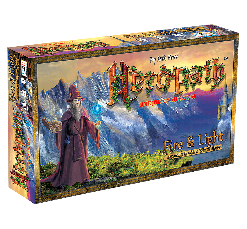 Levně Unique Board Games Heropath: Fire & Light