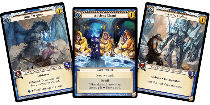 White Wizard Games Epic Card Game Obrázek