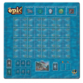 Gamelyn Games Tiny Epic Pirates- herní podložka / playmat (66x66cm)