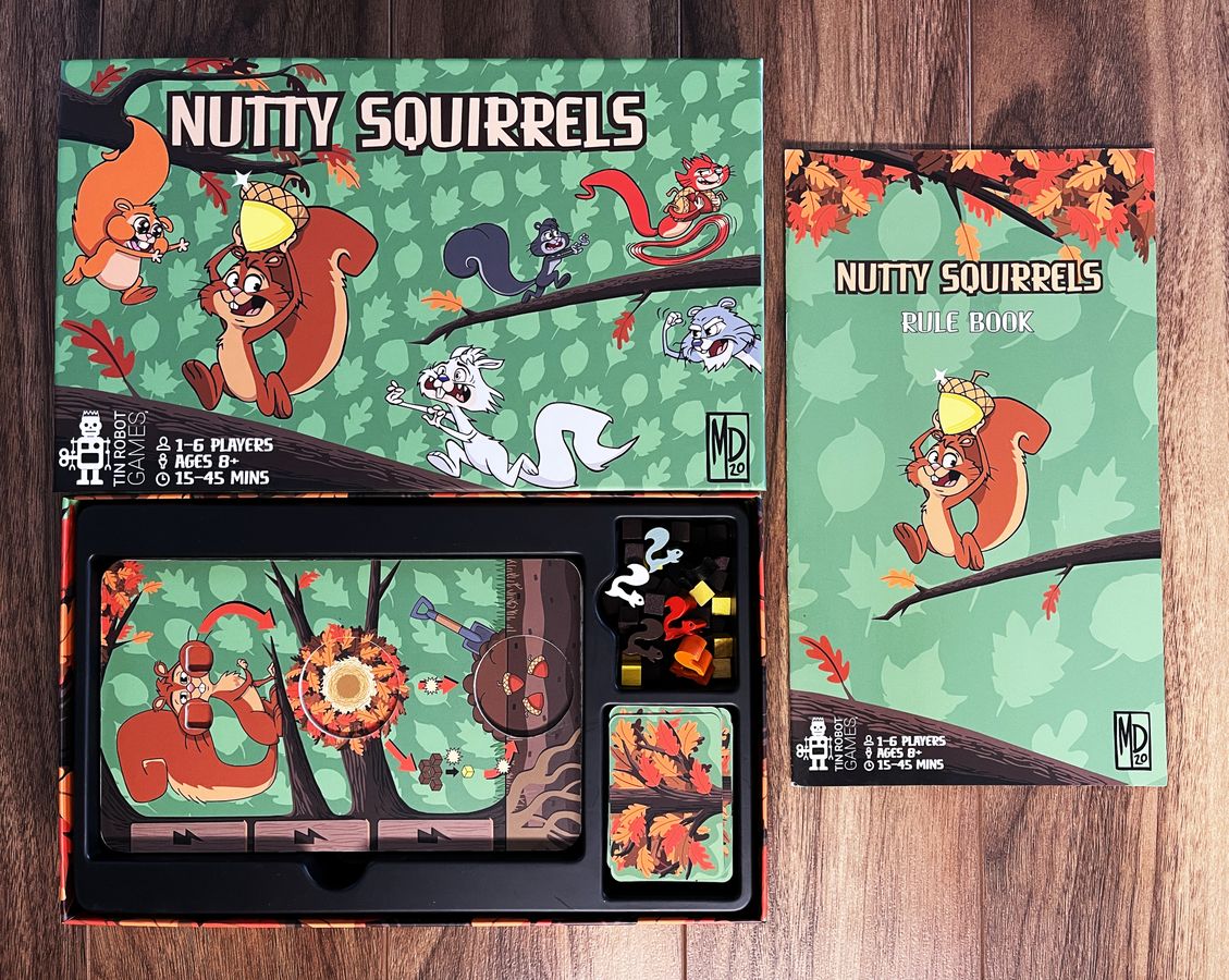 Tin Robot Games Nutty Squirrels of the Oakwood Forest Obrázek