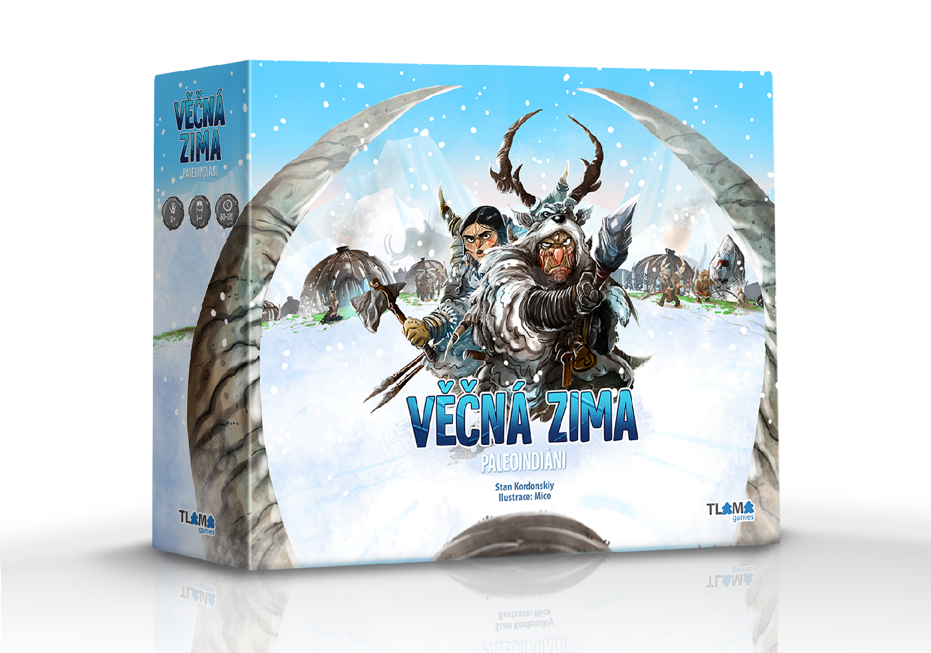 TLAMA games Věčná zima: Paleoindiáni komplet bez Mamuta