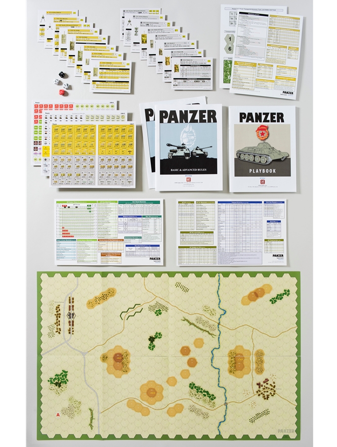 GMT Games Panzer Base Game 3rd Printing Obrázek