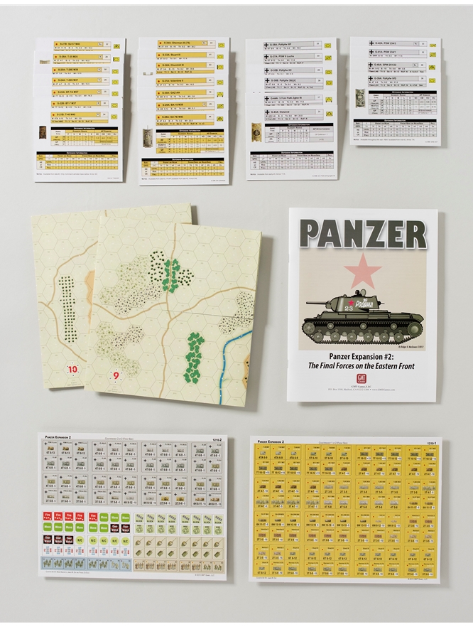 GMT Games Panzer Expansion #2 2nd Printing Obrázek