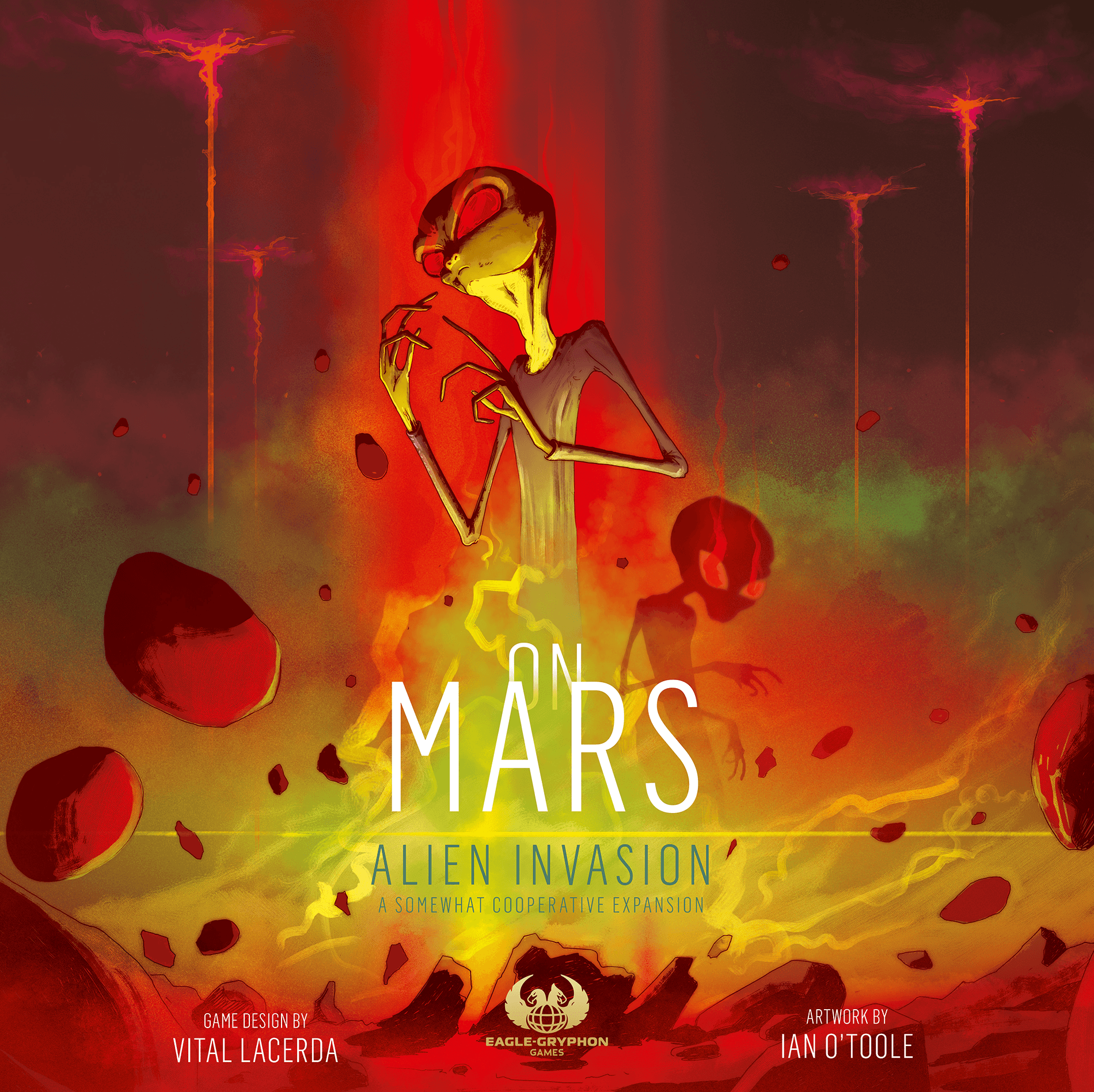 TLAMA games On Mars: Alien Invasion CZ/EN Obrázek