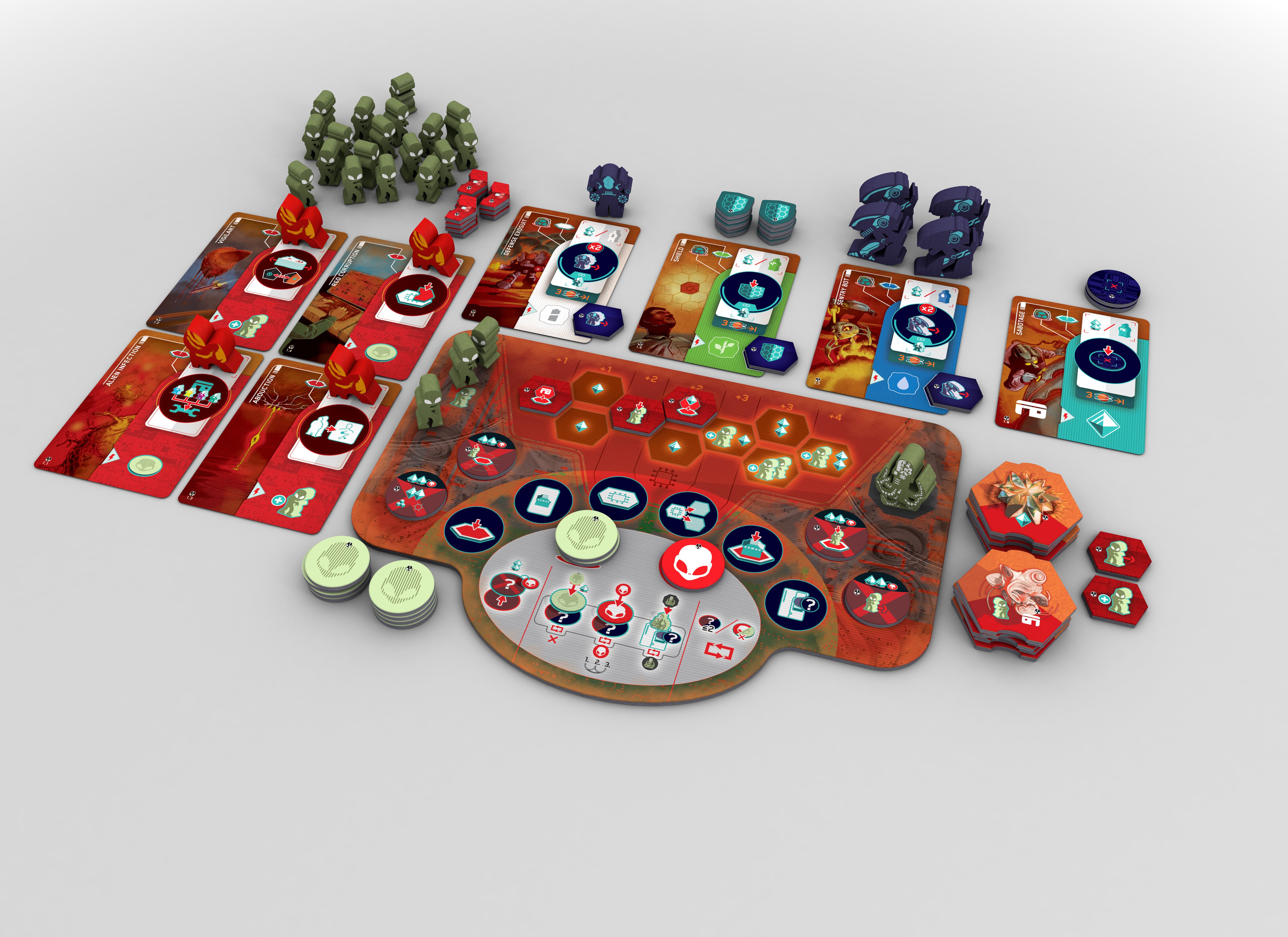 TLAMA games On Mars: Alien Invasion CZ/EN Obrázek