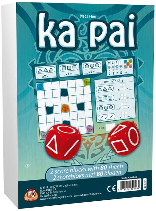 White Goblin Games Ka Pai Bloks (Extra Scorebloks)