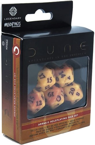 Levně Modiphius Entertainment Dune: Adventures in the Imperium Dice Set: Arrakis