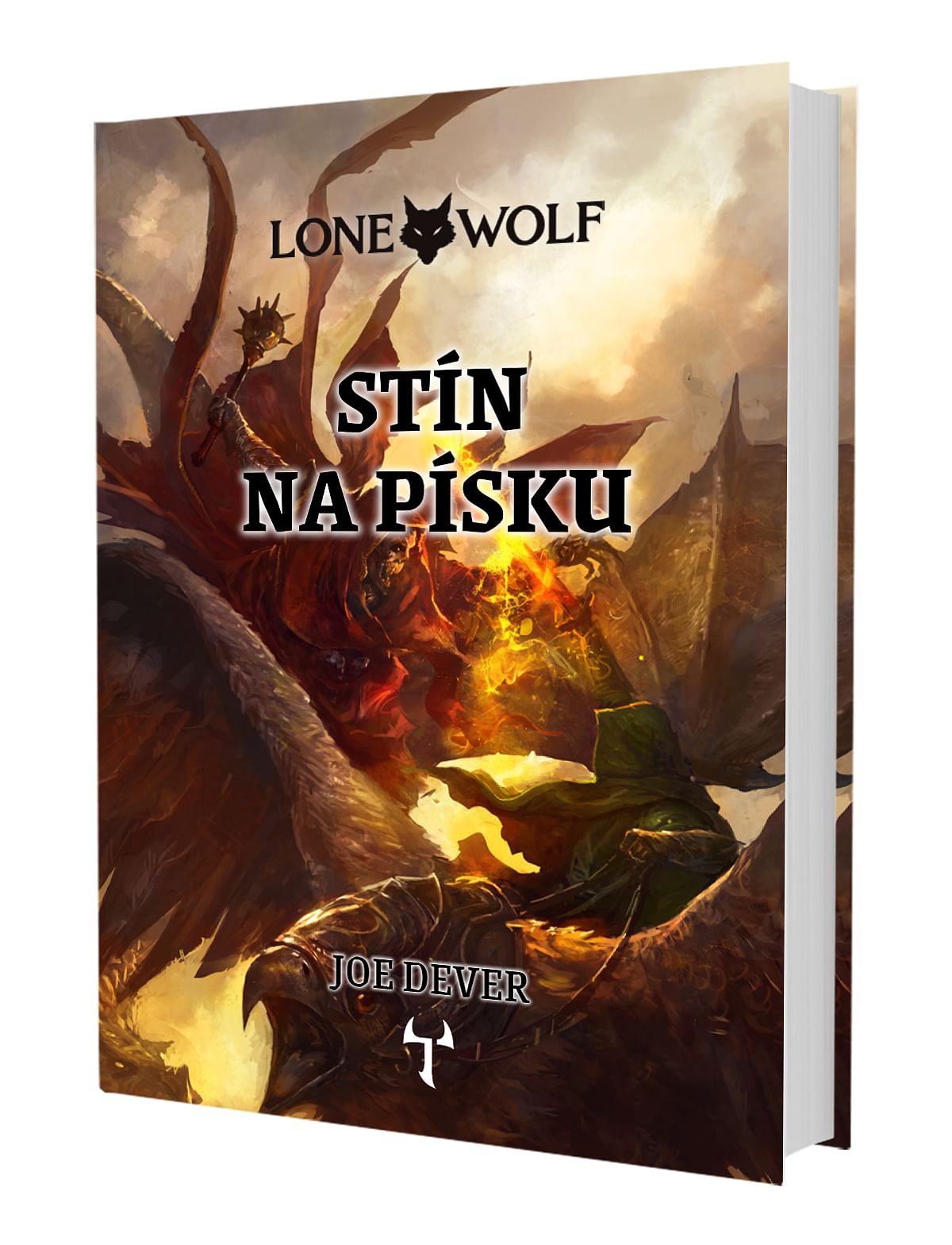 Levně Mytago Lone Wolf: Stín na písku (vázaná) + záložka