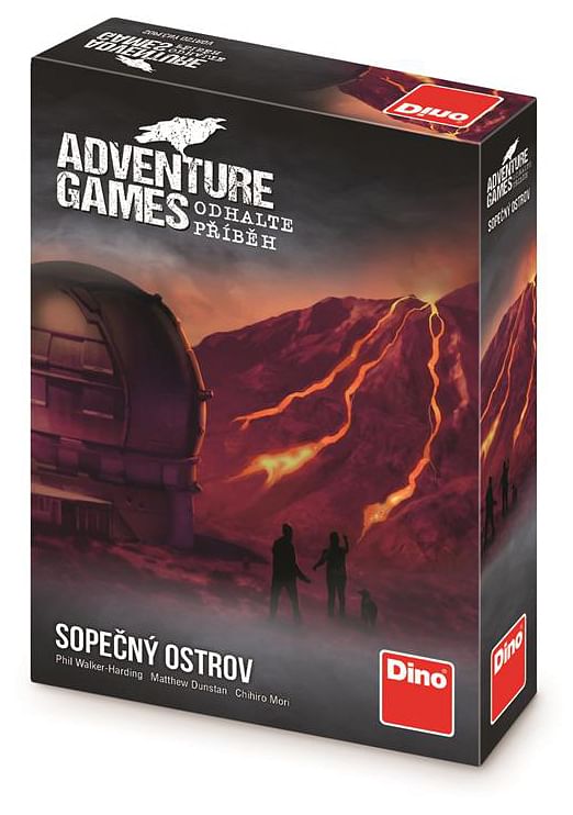 Levně Dino ADVENTURE GAMES: Sopečný ostrov