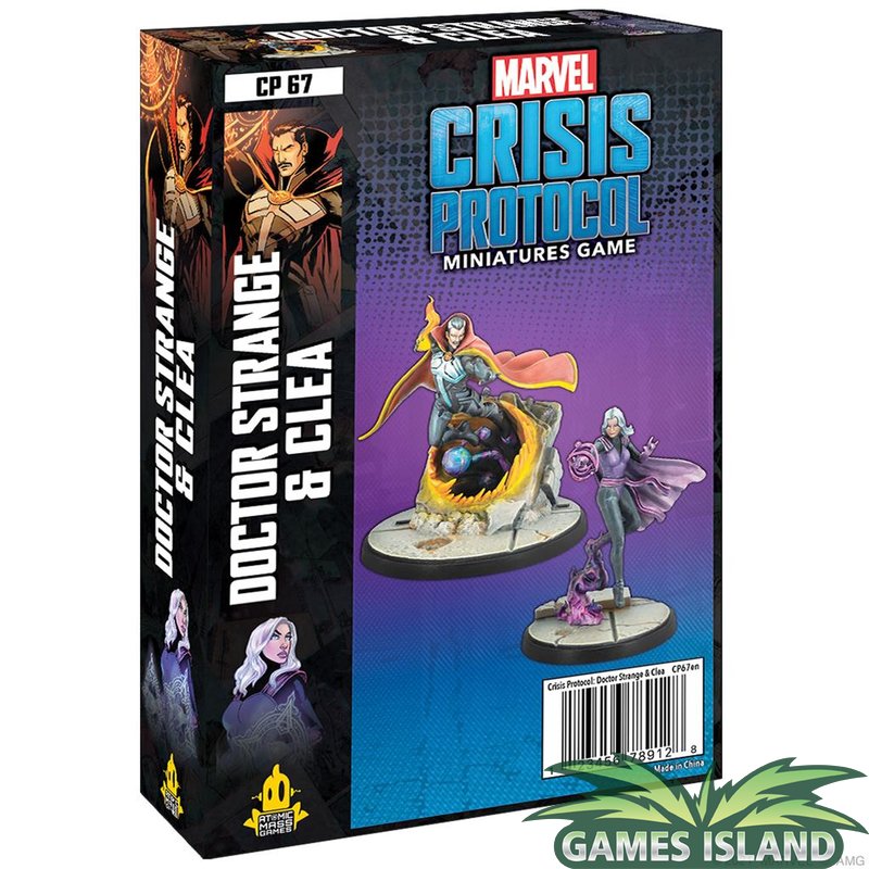 Levně Atomic Mass Games Marvel Crisis Protocol: Doctor Strange & Clea Character Pack