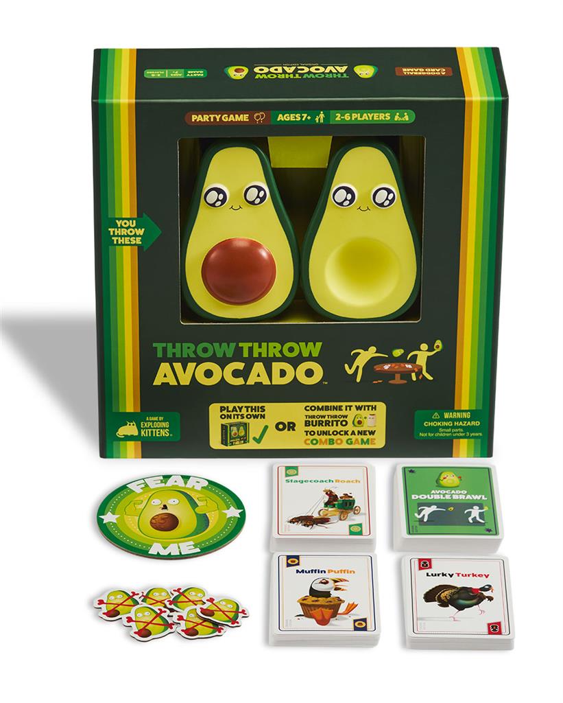 Exploding Kittens Throw Throw Avocado Obrázek