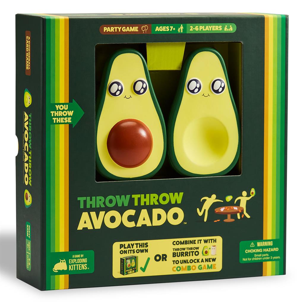 Exploding Kittens Throw Throw Avocado