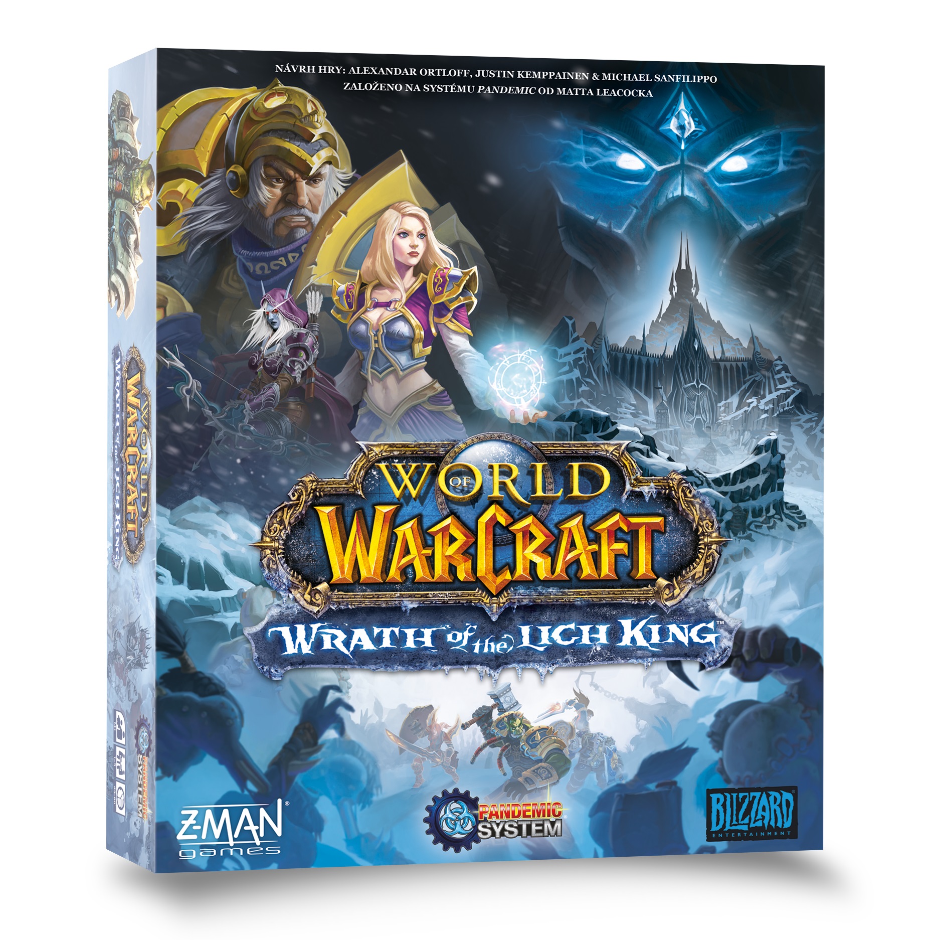 Blackfire CZ Pandemic World of Warcraft: Wrath of the Lich King CZ + promo figurka Brann Bronzebeard