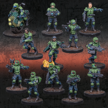 Mantic Games Deadzone GCPS Recon Squad Starter