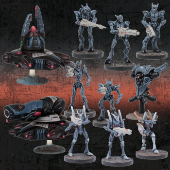 Mantic Games Deadzone Asterian War Clade Starter