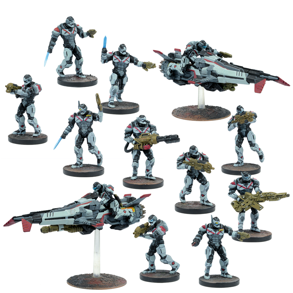 Mantic Games Deadzone Enforcer Strike Protocol Starter Obrázek