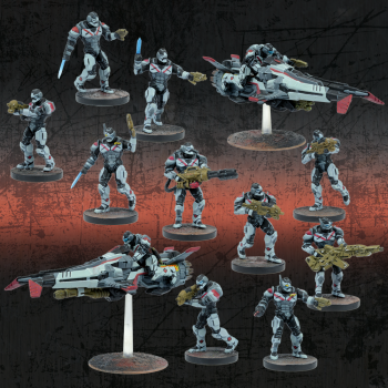 Mantic Games Deadzone Enforcer Strike Protocol Starter