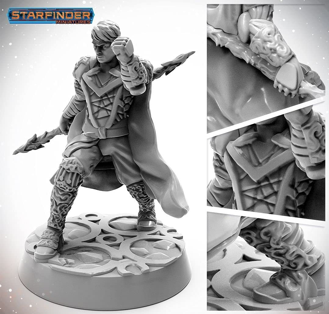 Archon Studio Starfinder Miniatures: Human Solarian