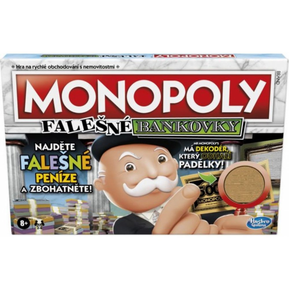 Levně Hasbro Gaming Monopoly Falešné bankovky