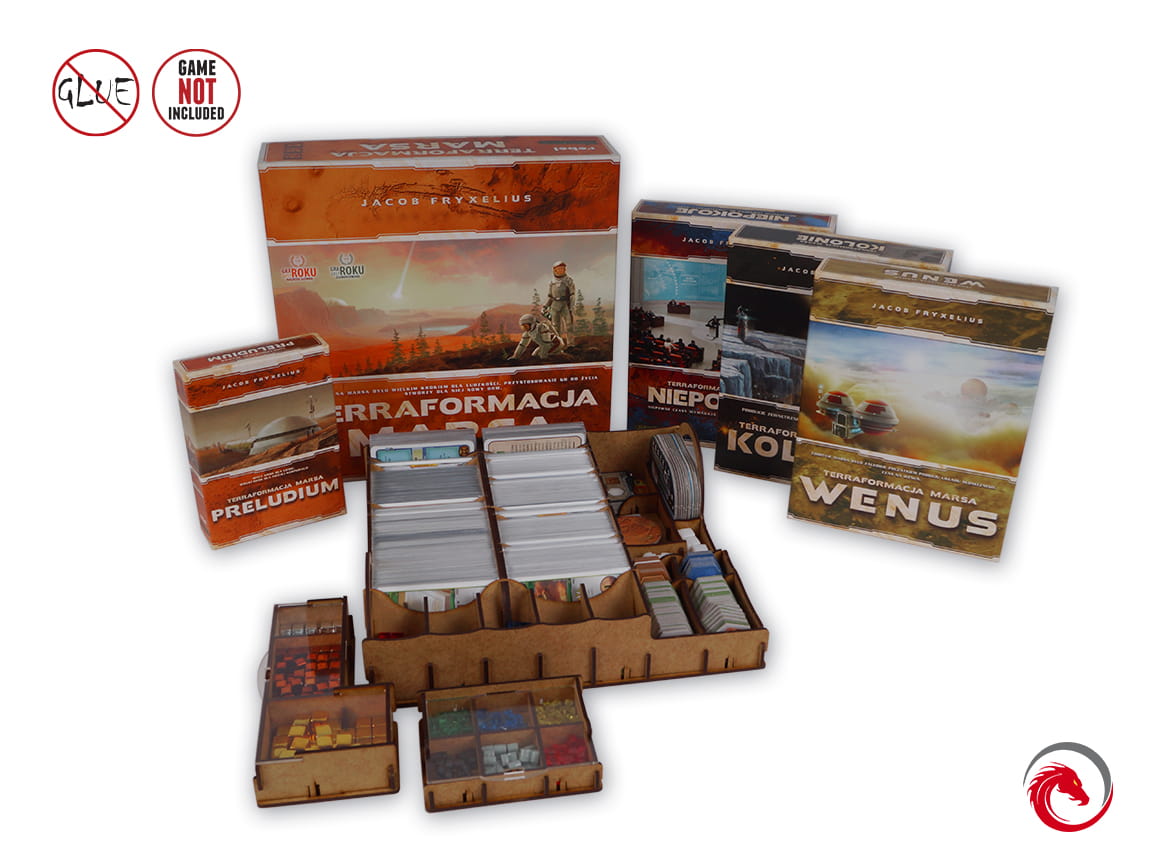 Poland Games Terraforming Mars + all Expansions Insert (41125) Obrázek