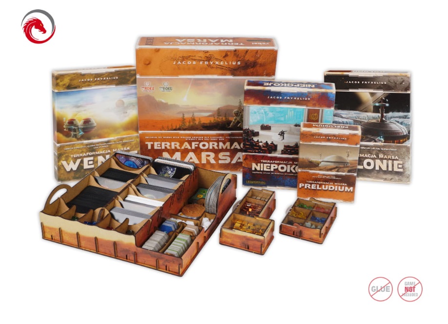 Poland Games Terraforming Mars with all Expansions (UV Print) Insert (41128)