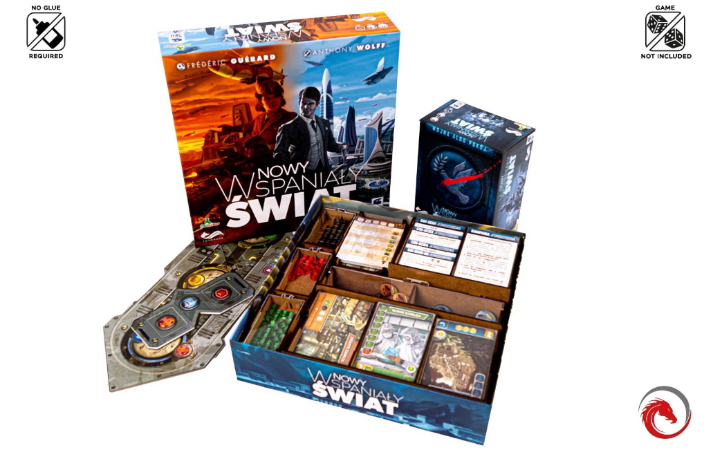 Poland Games It's a Wonderful World + expansion Insert (41155)