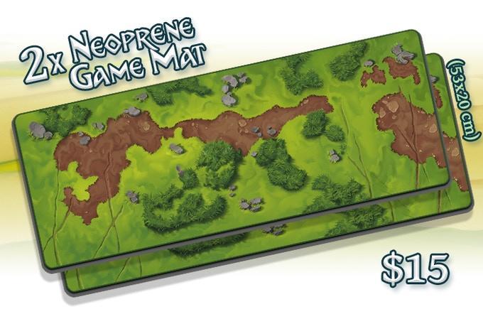 Vesuvius Media Catapult Feud: Game Mat Set (2ks)