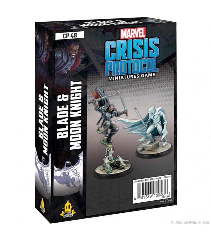 Atomic Mass Games Marvel Crisis Protocol: Blade & Moon Knight