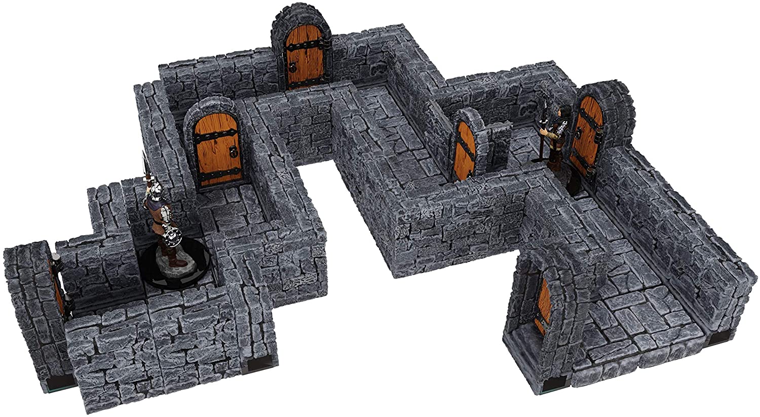 WizKids WarLock Tiles: Expansion Pack - 1 in. Dungeon Straight Walls