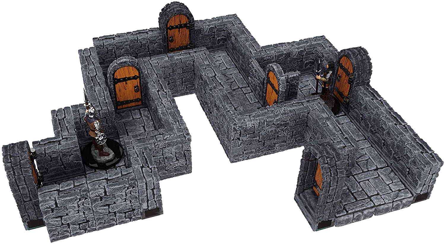Levně WizKids WarLock Tiles: Expansion Pack - 1 in. Dungeon Straight Walls