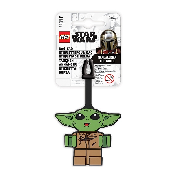 Levně LEGO Star Wars Jmenovka na zavazadlo Varianta: Jmenovka Baby Yoda