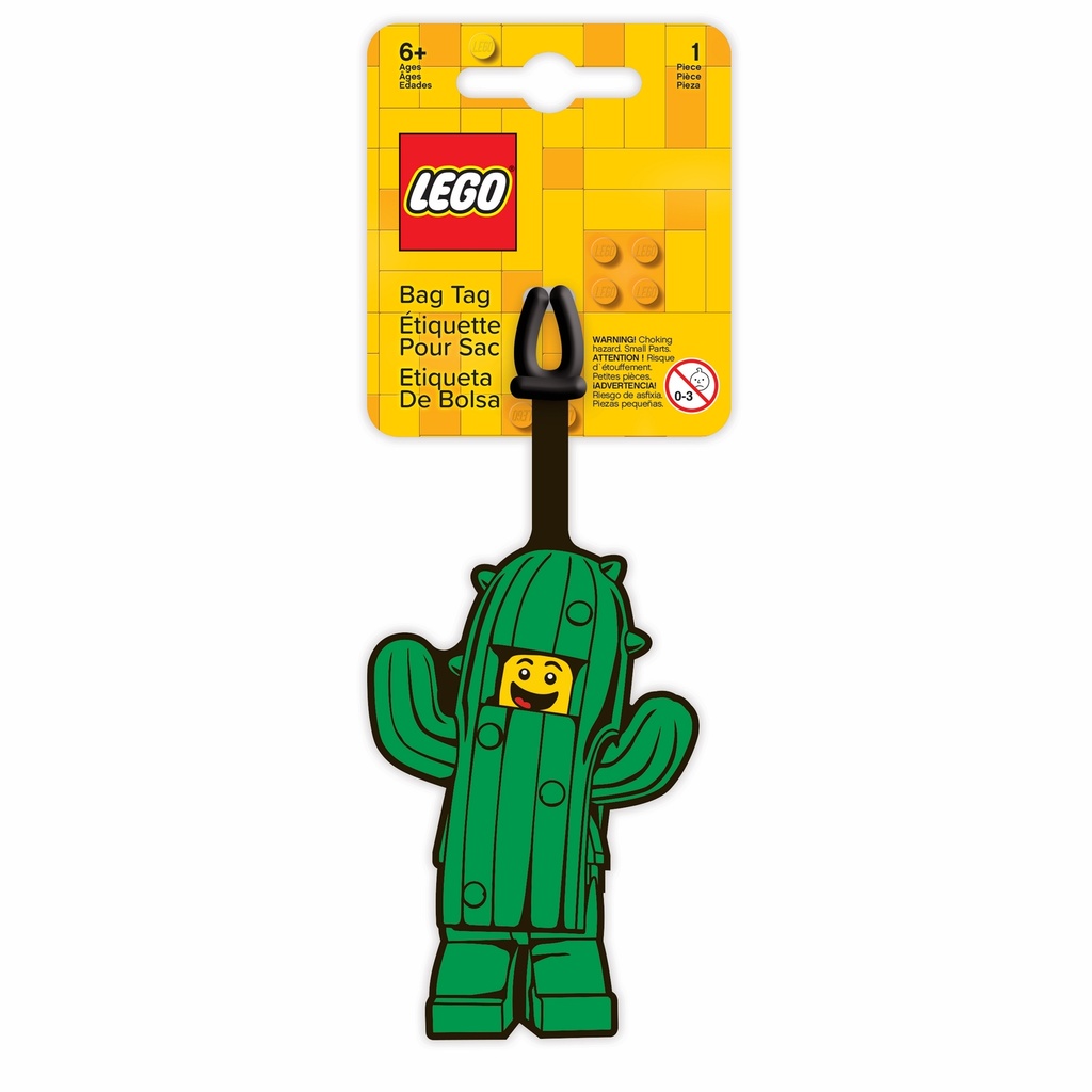 Levně LEGO Stationery LEGO Iconic Jmenovka na zavazadlo Varianta: Jmenovka Kaktus