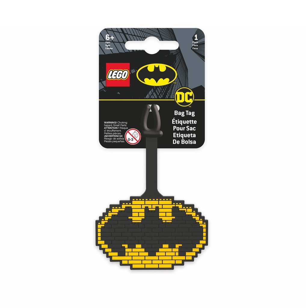 LEGO Stationery LEGO DC Super Heroes Jmenovka Varianta: Jmenovka - Batman logo